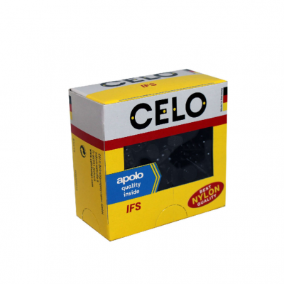 UCHWYT DO OPASKI KABLOWEJ WCISKANY IFS 6X30 łeb 4,8mm czarny /opk=100szt./ 946IFS CELO (946IFS)